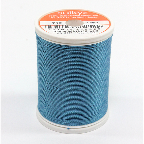  COTTON 12, COLOUR 1252 BRIGHT PEACOCK