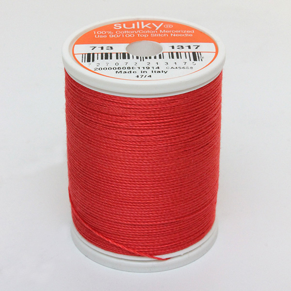  COTTON 12, COLOUR 1317 POPPY