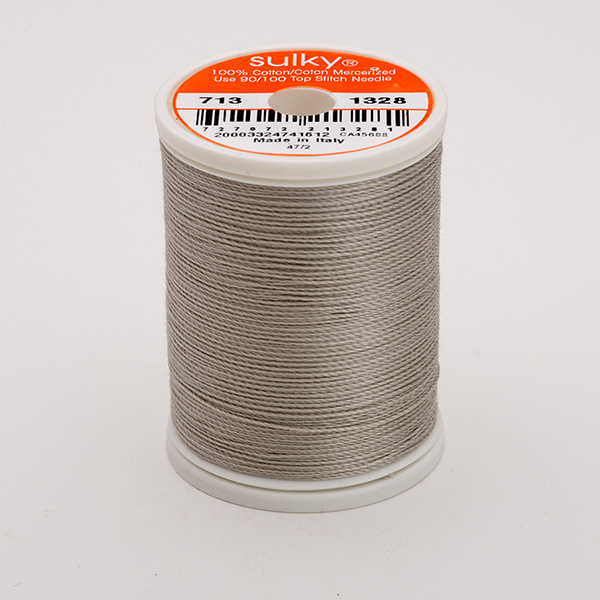  COTTON 12, COLOUR 1328 NICKEL GRAY