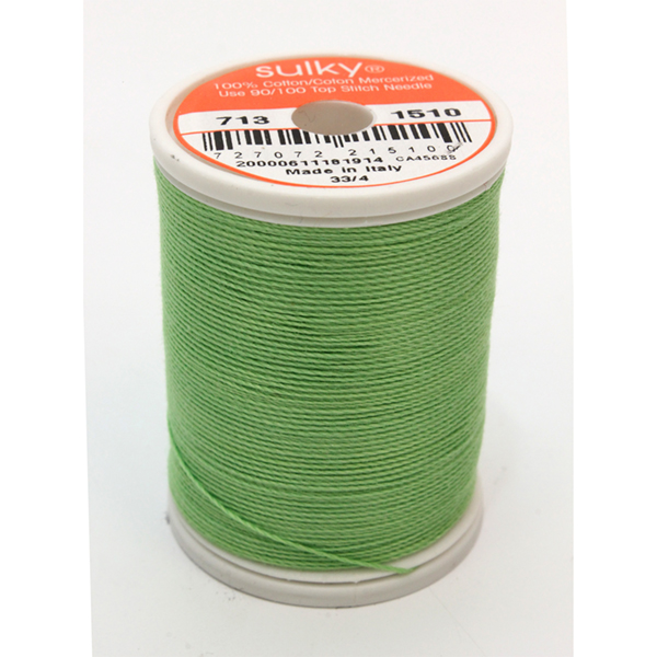  COTTON 12, COLOUR 1510 LIME GREEN