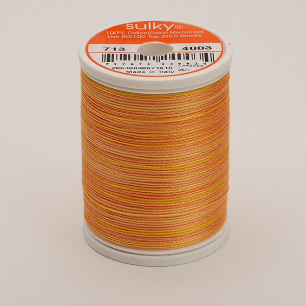COTTON 12, KLEUR 4003 SUNSET MULTICOLOUR