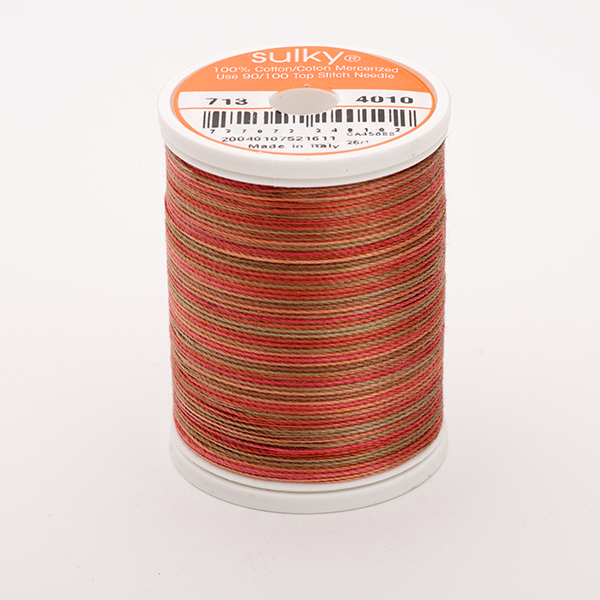 COTTON 12, KLEUR 4010 CARMEL APPLE  MULTICOLOUR