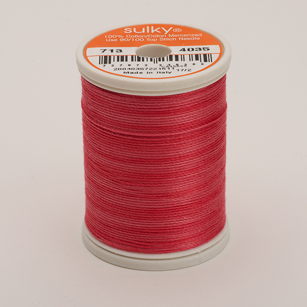COTTON 12, KLEUR 4035 PRETTY ROSES  MULTICOLOUR