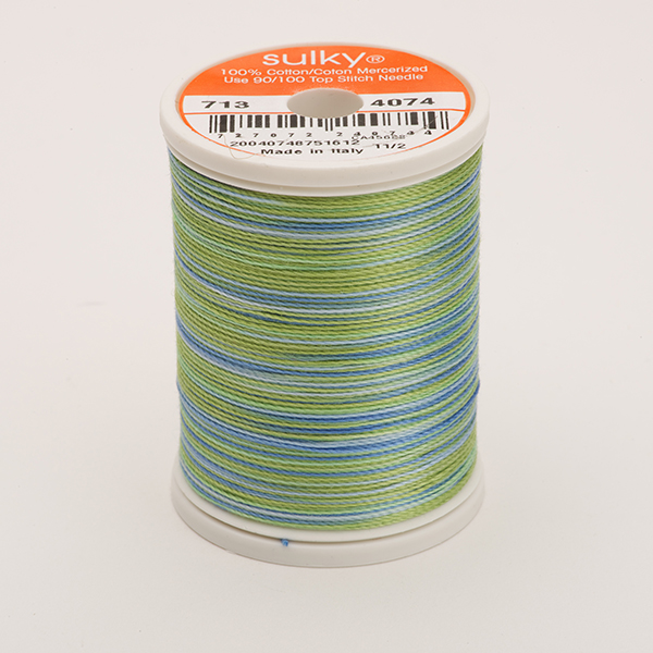  COTTON 12, MULTICOLOUR 4074 BLUEGRASS 