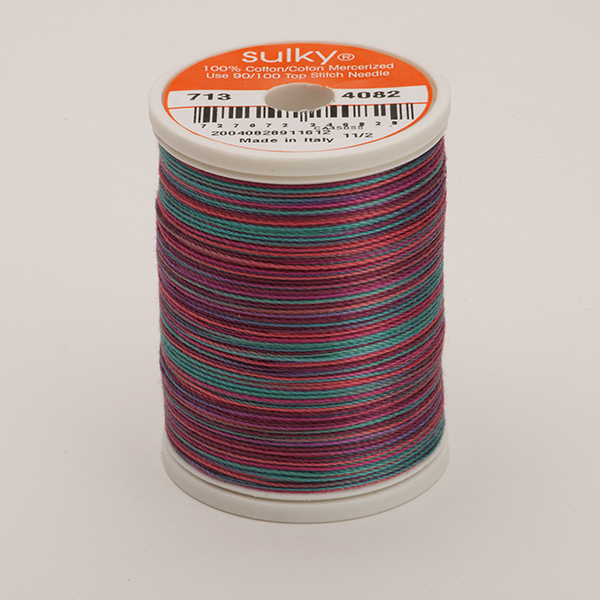  COTTON 12, MULTICOLOUR 4082 WILD ROSE  