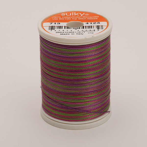 COTTON 12, KLEUR 4123 HOT BATIK  MULTICOLOUR