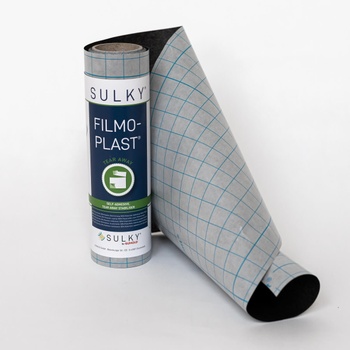 [3000003] FILMOPLAST WIT / ZWART (25cm x 5m, BLACK)