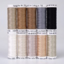 COTTON 50 - NEUTRALS AND NUTSHELLS (10X 147M SNAP SPOOLS)