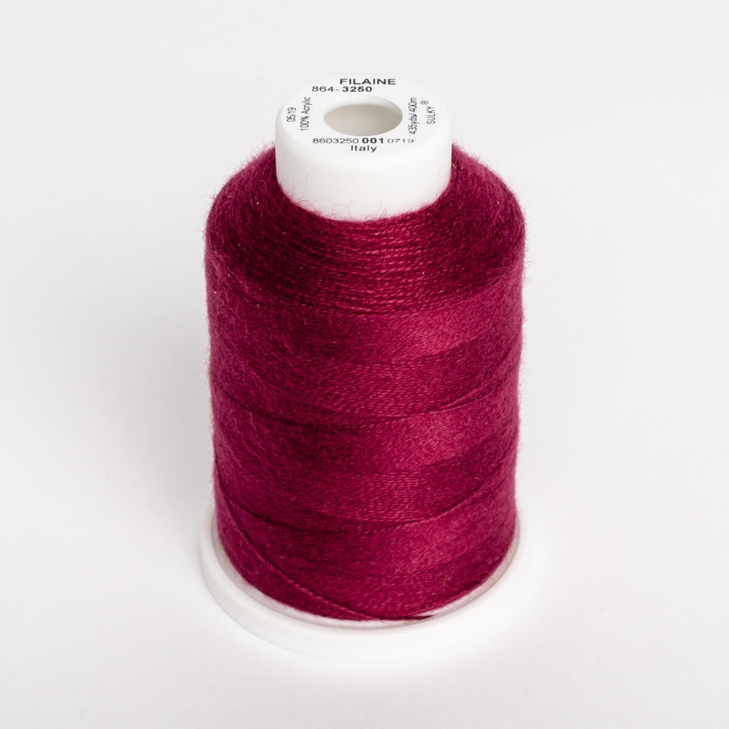 FILAINE 12, 400M MAXI SPOOLS - COLOUR 3250 DK. MAGENTA