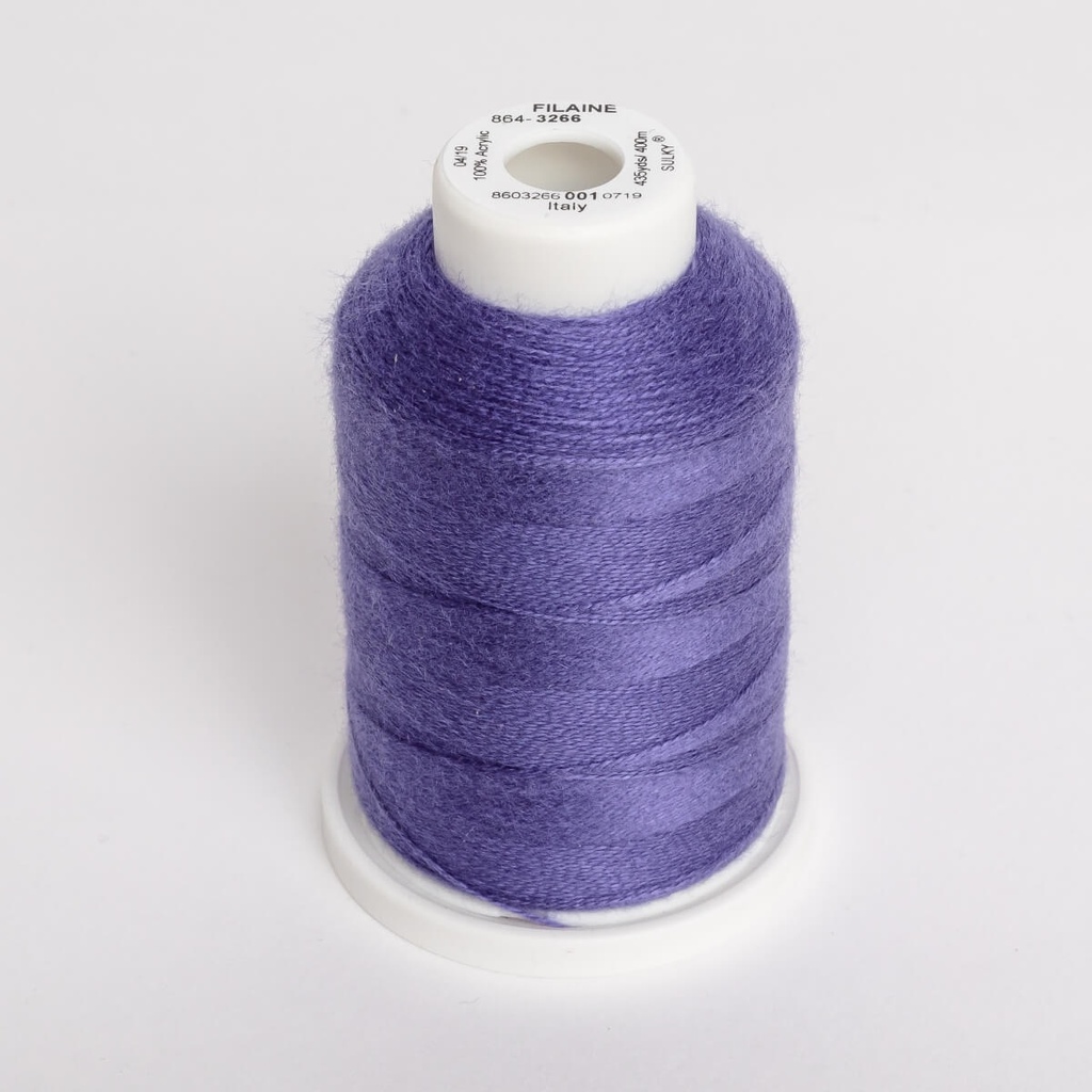 FILAINE 12, 400M MAXI SPOOLS - COLOUR 3266 BLUE VIOLET