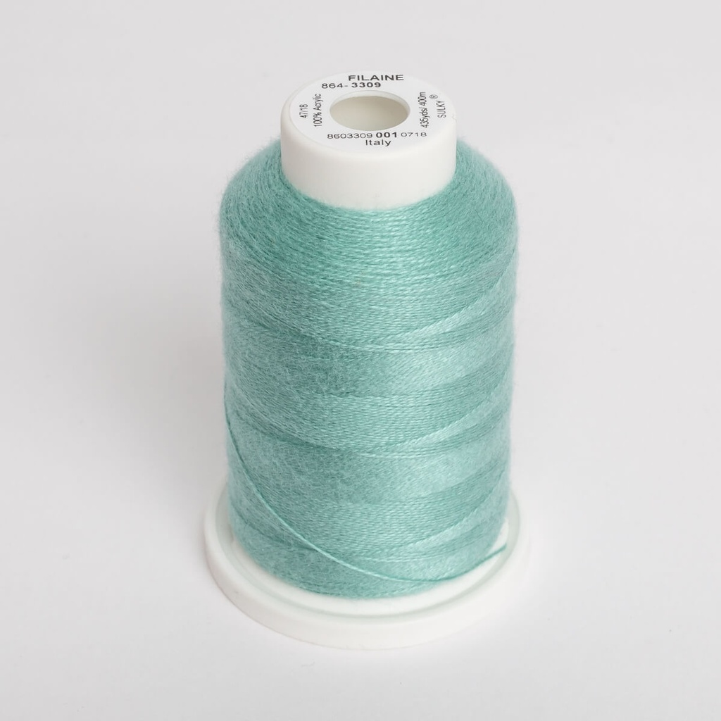 FILAINE 12, 400M MAXI SPOOLS - COLOUR 3309 LT. TEAL