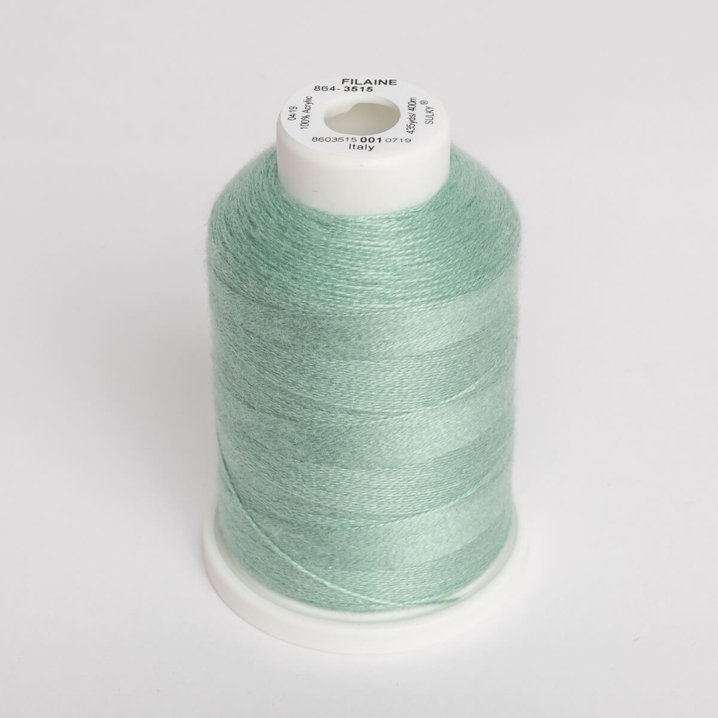 FILAINE 12, 400M MAXI SPOOLS - COLOUR 3515 MINT GREEN