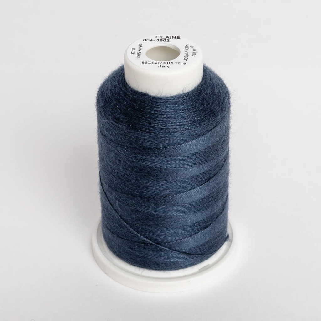 FILAINE 12, 400M MAXI SPOOLS - COLOUR 3602 WEATHERED BLUE