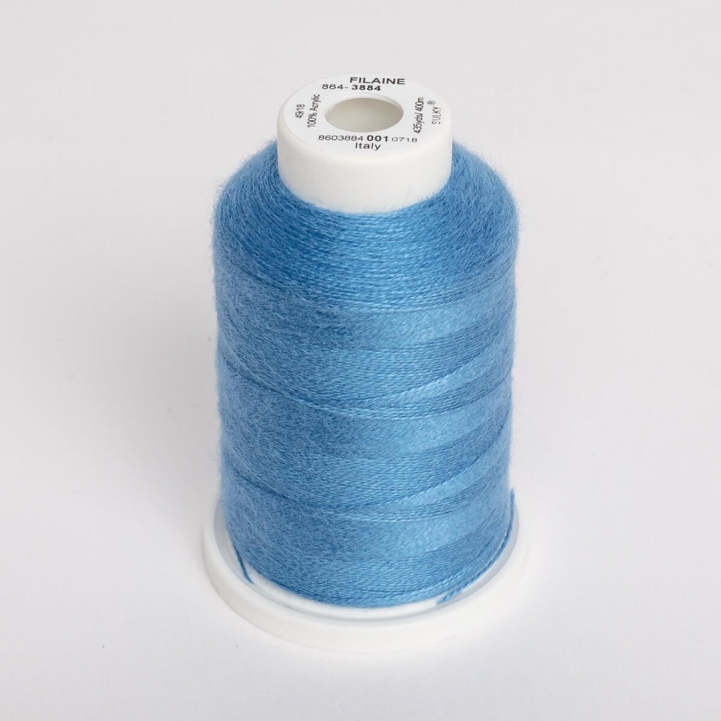 FILAINE 12, 400M MAXI SPOOLS - COLOUR 3884 LT. SAPPHIRE