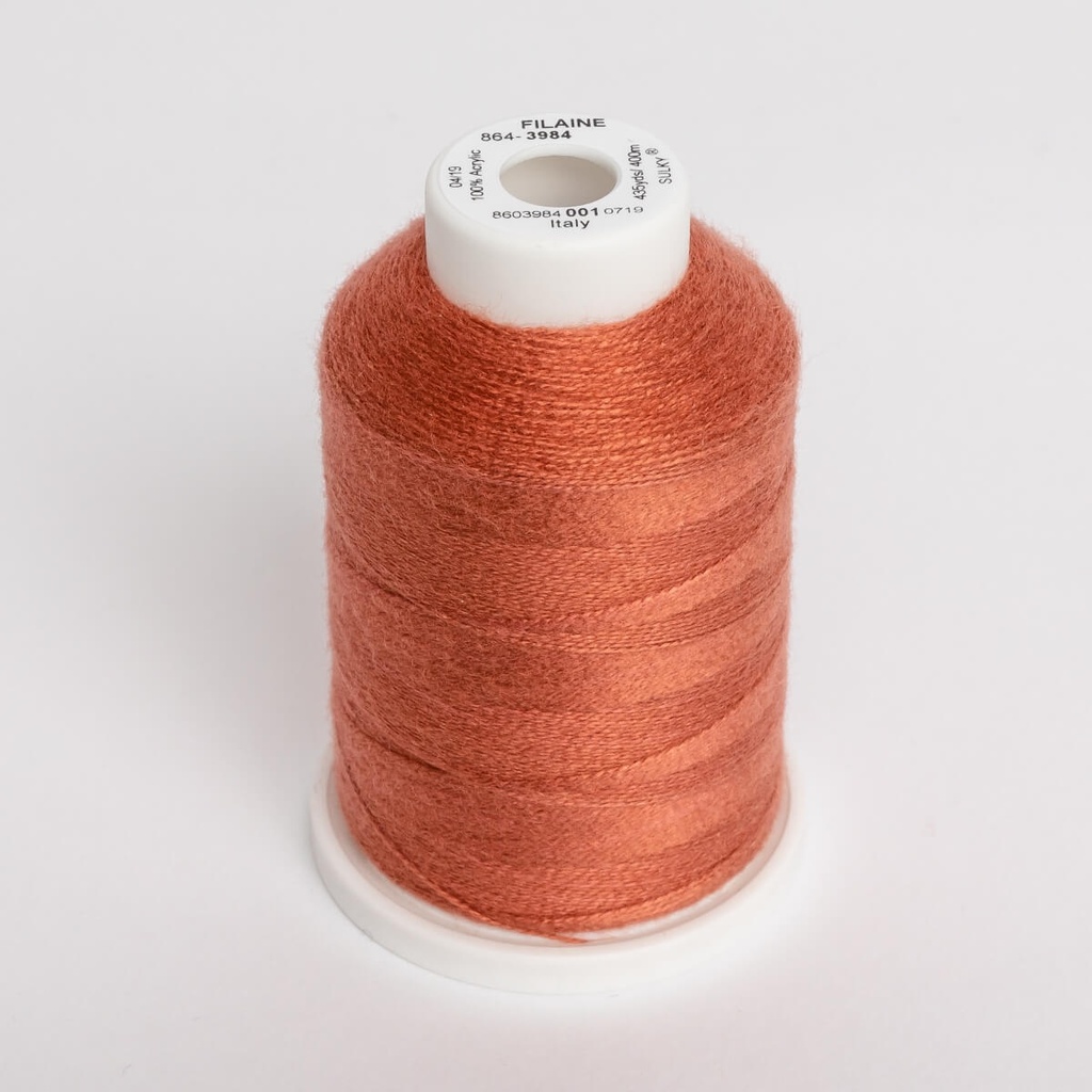 FILAINE 12, 400M MAXI SPOOLS - COLOUR 3984 LT. CORDOVAN