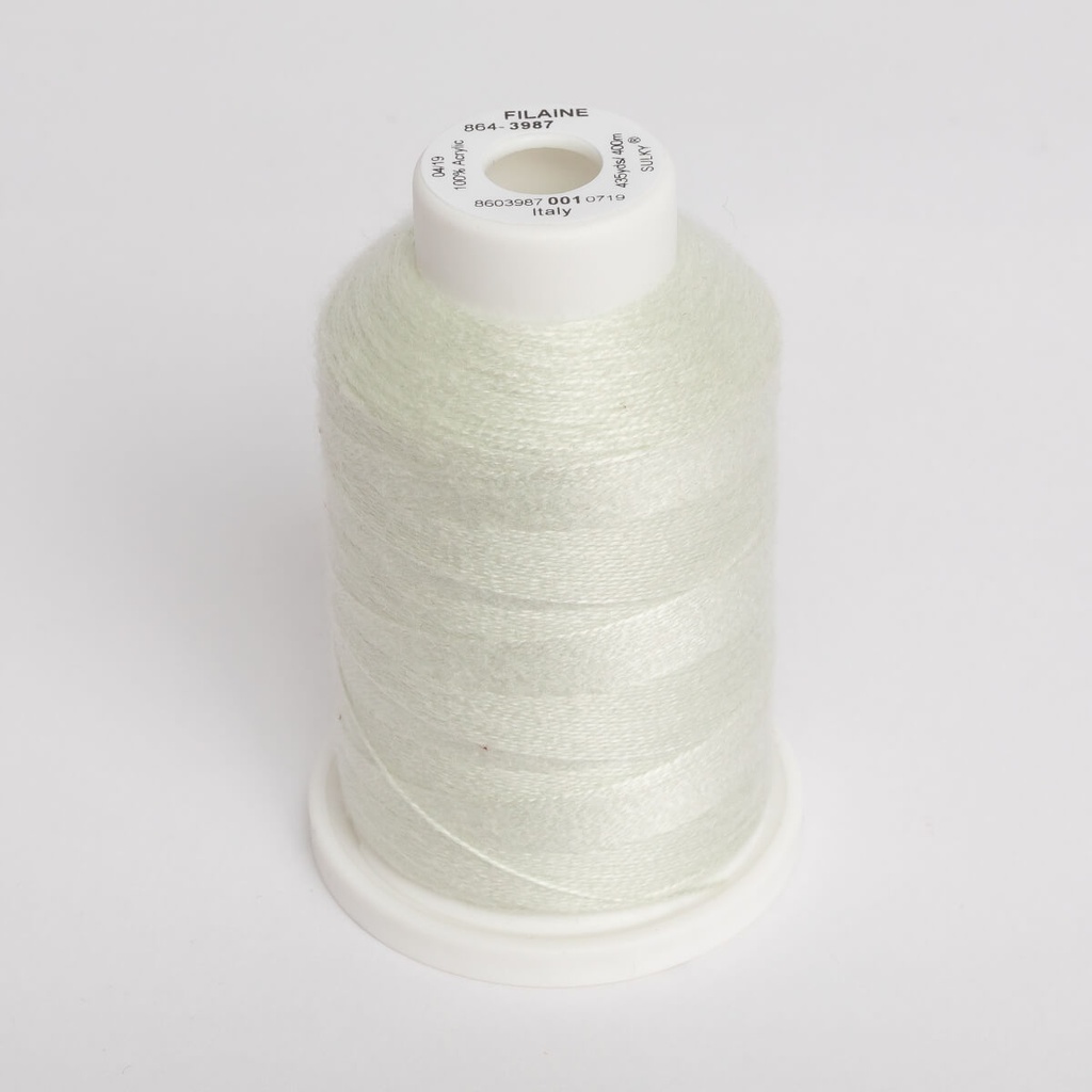FILAINE 12, 400M MAXI SPOEL - KLEUR 3987 PALE YELLOW GREEN