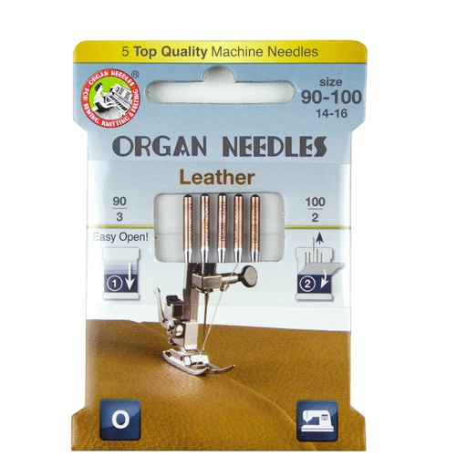 [3000115] ORGAN® NEEDLES LEATHER ASSORTMENT