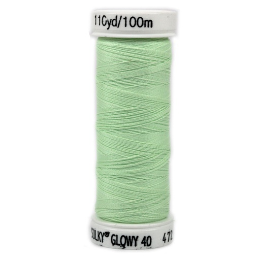 [472207] GLOWY, 100M SNAP SPOEL - KLEUR 207 GREEN