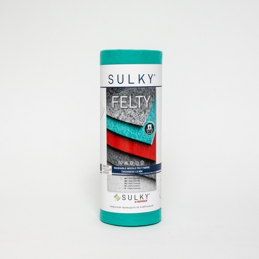 [3000212] FELTY, WASHABLE, 25CM X 3M - COLOUR 447 TURQUOISE