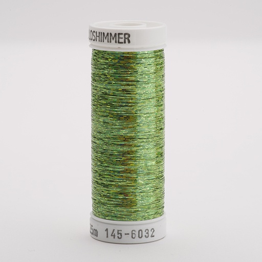[14506032] HOLOSHIMMER, 225M SNAP SPOOLS - COLOUR 6032 LIME GREEN