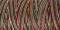 RAYON 40, OMBRE/MULTICOLOUR 2207 GREEN/BURGUNDY/TAN