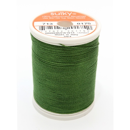 [73300175]  COTTON 30, COLOUR 0175 PALM GREEN