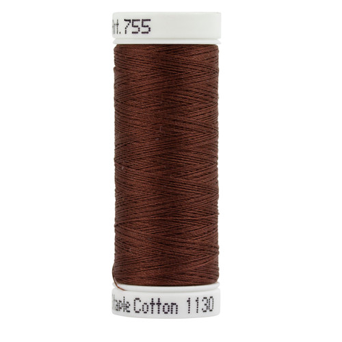 [75501130] COTTON 50, COLOUR 1130 DK. BROWN