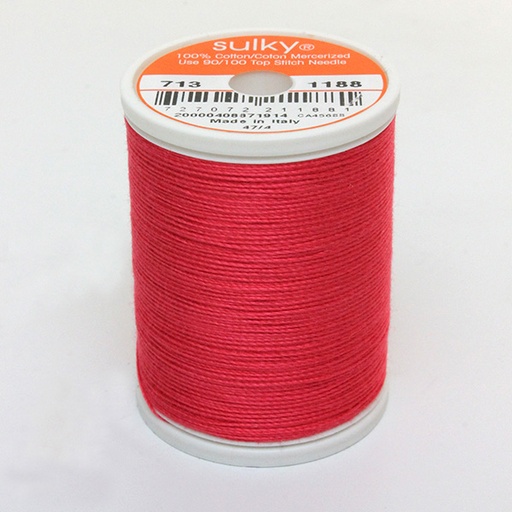 [73301188]  COTTON 30, COLOUR 1188 RED GERANIUM