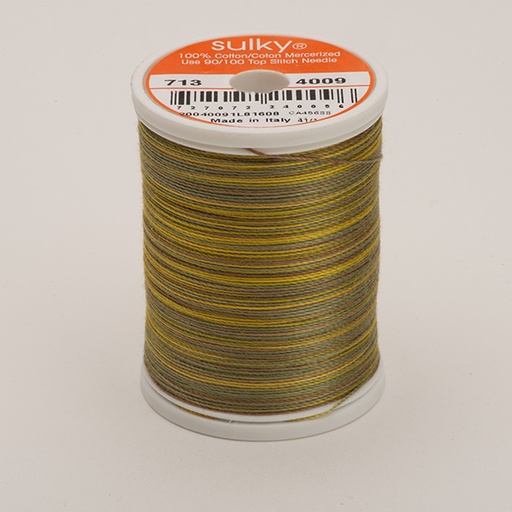 [73304009]  COTTON 30, MULTICOLOUR 4009 FOLIAGE