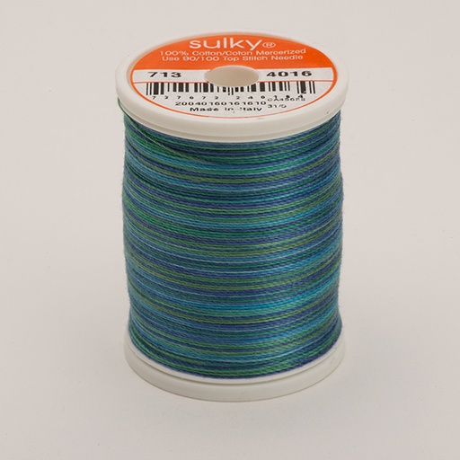 [73304016]  COTTON 30, MULTICOLOUR 4016 PEACOCK PLUME