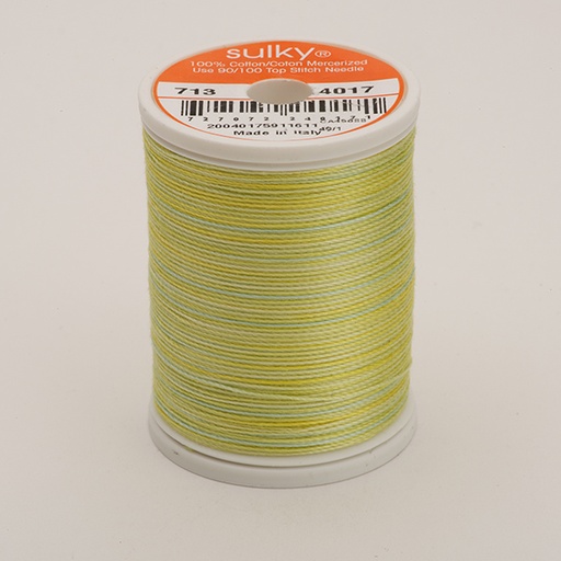 [73304017] COTTON 30, KLEUR 4017 LIME SHERBERT MULTIKLEUR