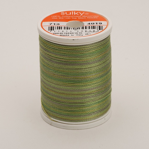 [73304019] COTTON 30, KLEUR 4019 FOREST FLOOR  MULTIKLEUR