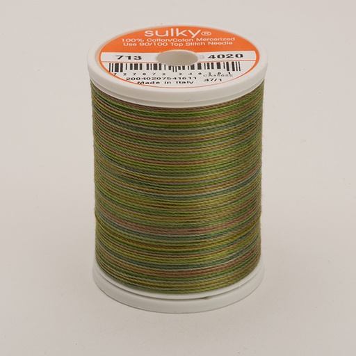 [73304020] COTTON 30, KLEUR 4020 MOSS MEDLEY  MULTIKLEUR