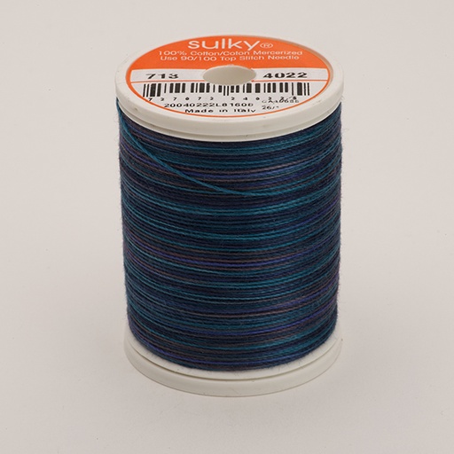 [73304022] COTTON 30, KLEUR 4022 MIDNIGHT SKY  MULTIKLEUR