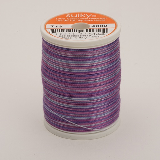 [73304032] COTTON 30, KLEUR 4032 IRIS  MULTIKLEUR