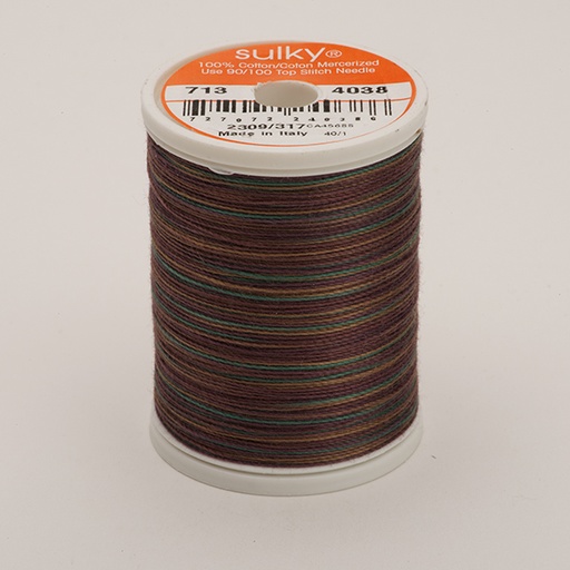 [73304038] COTTON 30, KLEUR 4038 DEEP WOODS  MULTIKLEUR