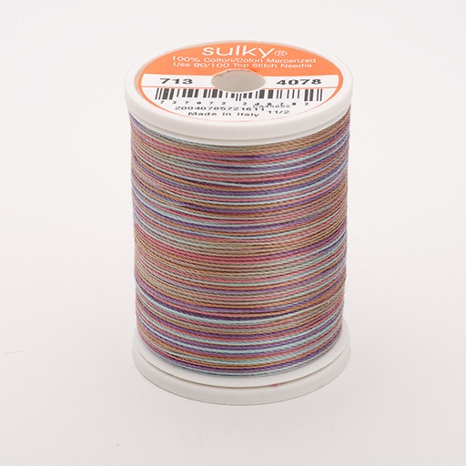 [73304078] COTTON 30, KLEUR 4078 ROSEWOOD  MULTIKLEUR