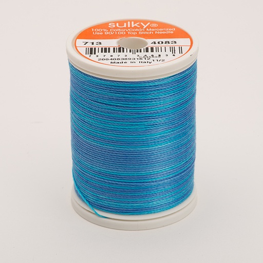 [73304083] COTTON 30, KLEUR 4083 SAPPHIRE  MULTIKLEUR