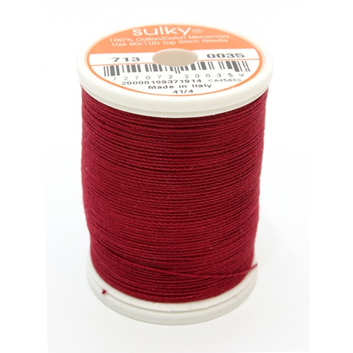 [71300035]  COTTON 12, COLOUR 0035 MERLOT WINE