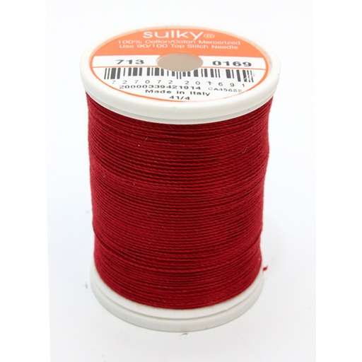 [71300169] COTTON 12, KLEUR 0169 CABERNET RED