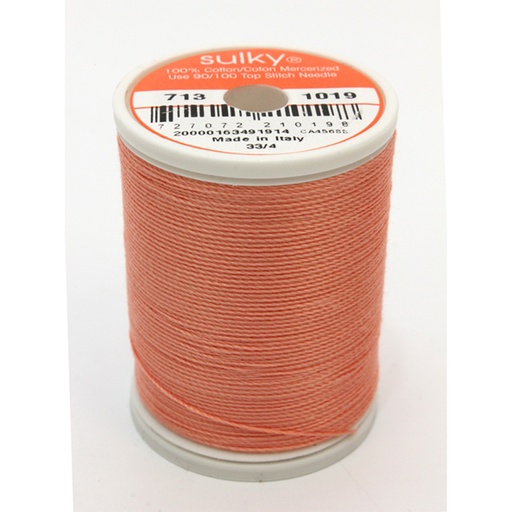 [71301019] COTTON 12, KLEUR 1019 PEACH