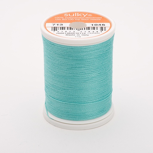 [71301046] COTTON 12, KLEUR 1046 TEAL