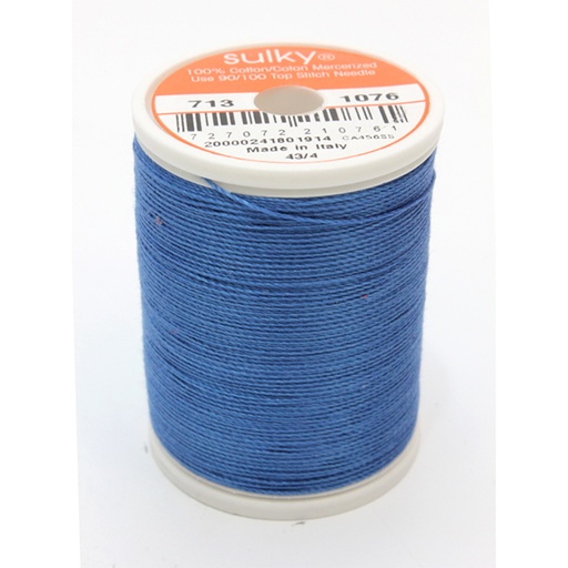 [71301076] COTTON 12, KLEUR 1076 ROYAL BLUE