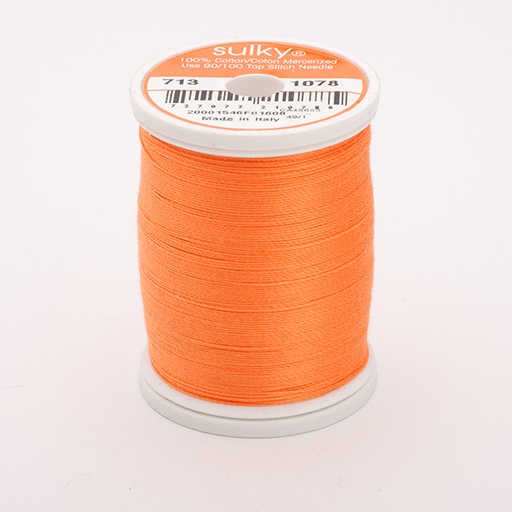 [71301078] COTTON 12, KLEUR 1078 TANGERINE
