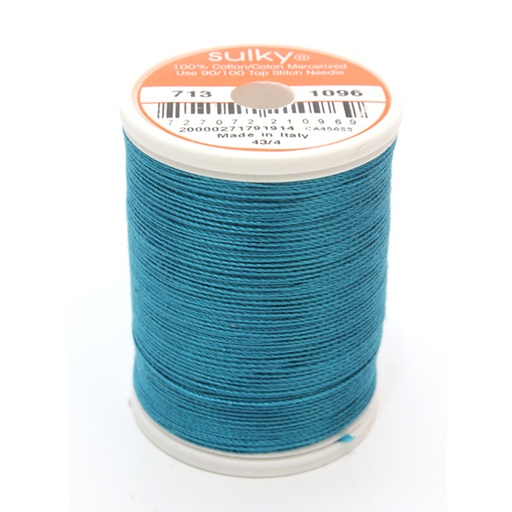 [71301096] COTTON 12, KLEUR 1096 DK. TURQUOISE