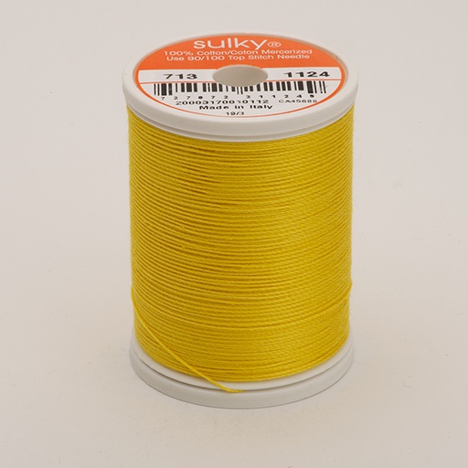 [71301124] COTTON 12, KLEUR 1124 SUN YELLOW