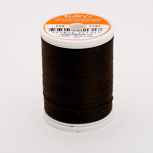[71301131] COTTON 12, KLEUR 1131 CLOISTER BROWN