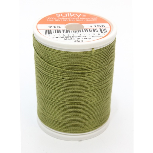 [71301156] COTTON 12, KLEUR 1156 LT. ARMY GREEN