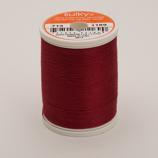 [71301169] COTTON 12, KLEUR 1169 BAYBERRY RED
