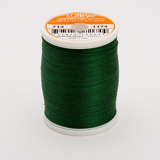 [71301174] COTTON 12, KLEUR 1174 DK. PINE GREEN